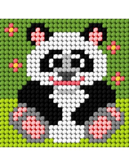 Kinder-Stickset - Der Panda