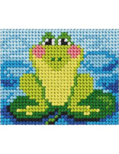 Kinder-Stickset - Der Frosch