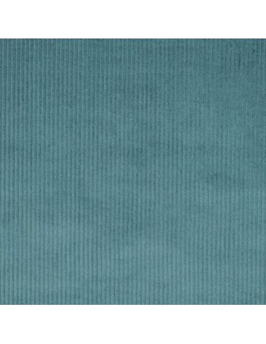 Baumwoll-Cordstoff - Leichtes Petrolblau