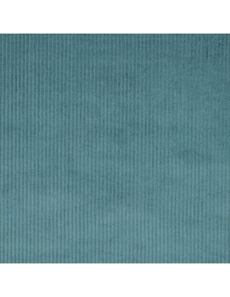 Baumwoll-Cordstoff - Leichtes Petrolblau