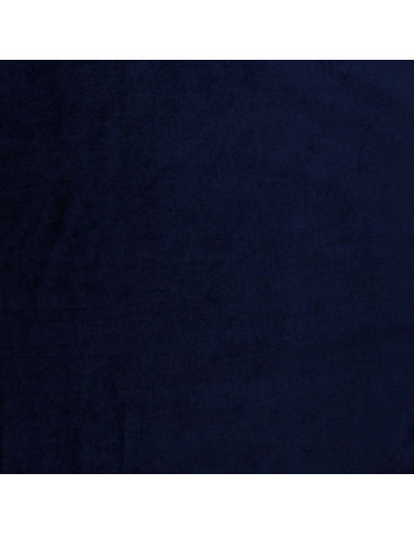 Stretch-Samtstoff - Marineblau