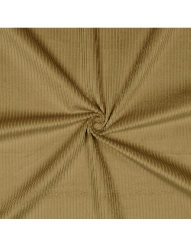 Baumwoll-Cordstoff - Altgold