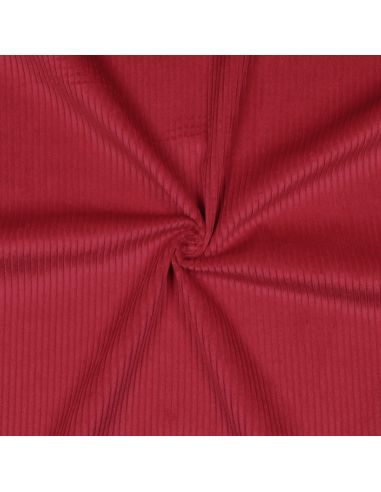 Baumwoll-Cordstoff - Rot