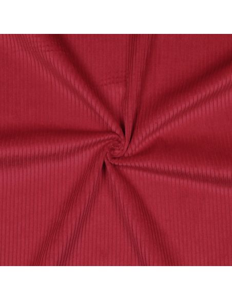 Baumwoll-Cordstoff - Rot
