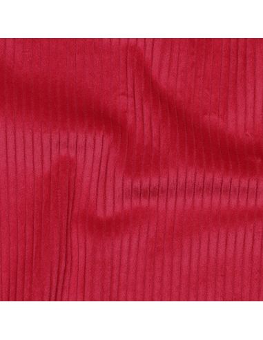 Baumwoll-Cordstoff - Rot