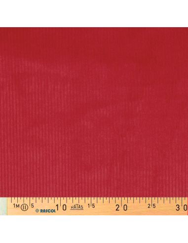 Baumwoll-Cordstoff - Rot