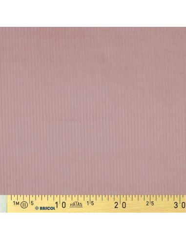Baumwoll-Cordstoff - Altrosa