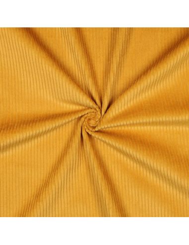 Baumwoll-Cordstoff - Gelb