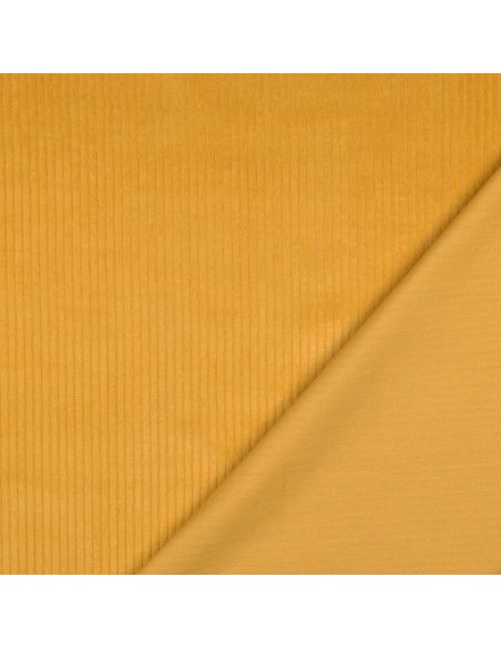 Baumwoll-Cordstoff - Gelb
