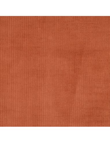 Baumwoll-Cordstoff - Terrakotta