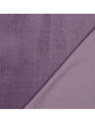 Baumwoll-Cordstoff - Mauve