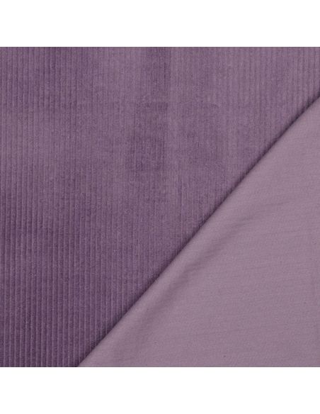 Baumwoll-Cordstoff - Mauve