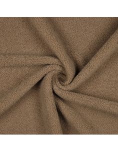 Doppelseitiger Teddy-Fleece-Stoff - Mocha 2