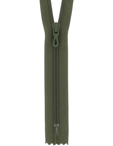 Nylon-Reißverschluss - Dunkelkhaki