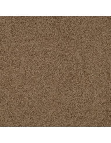 Doppelseitiger Teddy-Fleece-Stoff - Mocha