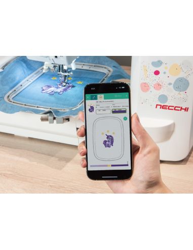 Näh- und Stickmaschine Necchi NE210