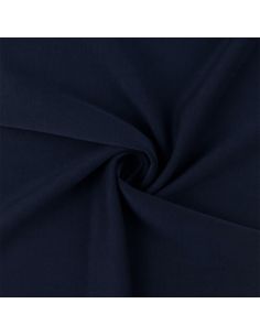 Scuba-Stoff mit Pfirsichhaut-Effekt - Marineblau