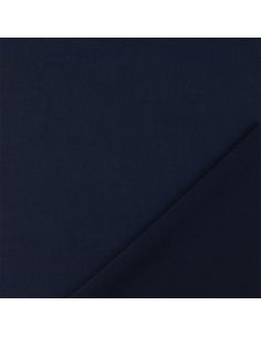 Scuba-Stoff mit Pfirsichhaut-Effekt - Marineblau 2