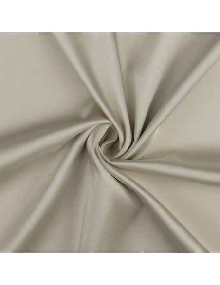 Gewaschener Duchesse-Satin-Stoff - Nude