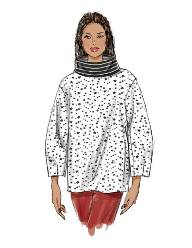 Oberteil-Schnittmuster - Vogue 9330