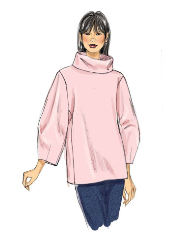 Oberteil-Schnittmuster - Vogue 9330