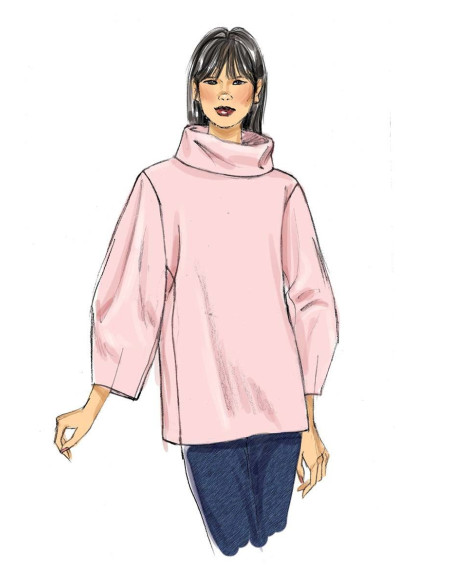 Oberteil-Schnittmuster - Vogue 9330