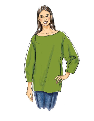 Oberteil-Schnittmuster - Vogue 9330