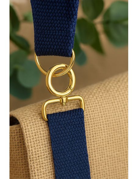Runder Drehkarabiner - Gold 40 x 20 mm