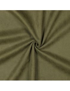 Stretch-Wildlederstoff - Hellkhaki