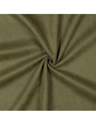 Stretch-Wildlederstoff - Hellkhaki
