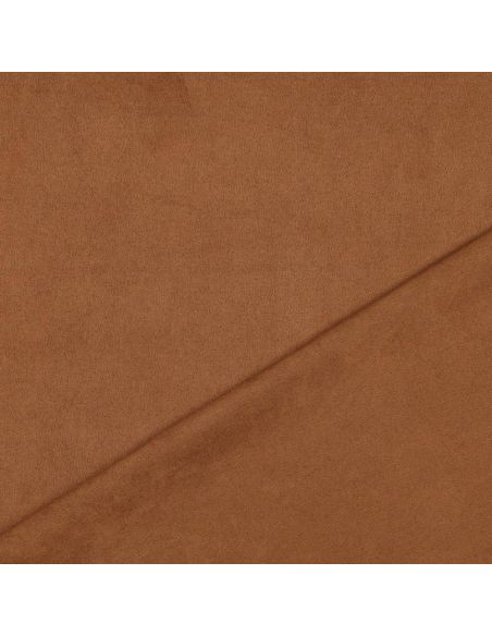Stretch-Wildlederstoff - Camel