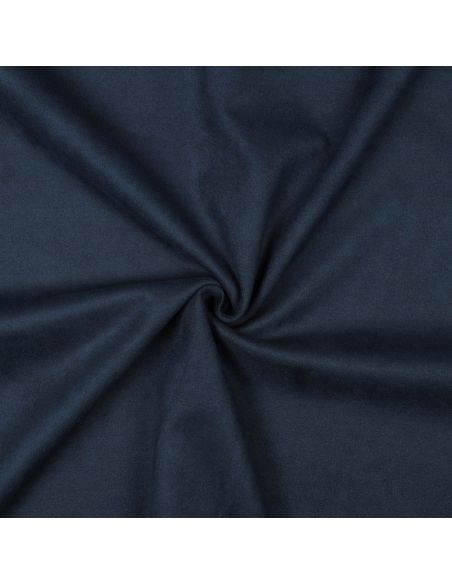 Stretch-Wildlederstoff - Marineblau