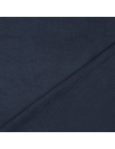 Stretch-Wildlederstoff - Marineblau