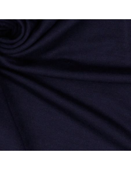 Tencel Modal Jersey Stoff - Marineblau