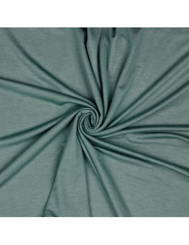 Tencel Modal Jersey Stoff - Graugrün