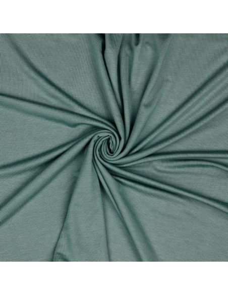 Tencel Modal Jersey Stoff - Graugrün