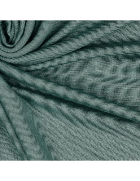 Tencel Modal Jersey Stoff - Graugrün