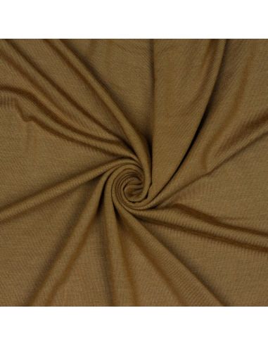 Tencel Modal Jersey Stoff - Hellbraun