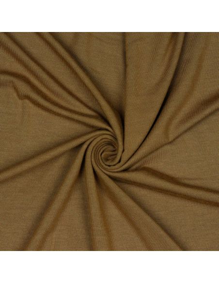 Tencel Modal Jersey Stoff - Hellbraun