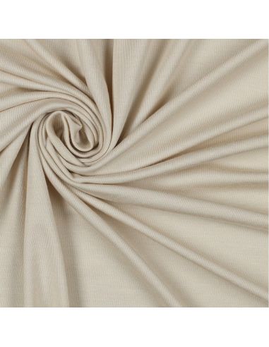 Tencel Modal Jersey Stoff - Beige