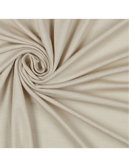 Tencel Modal Jersey Stoff - Beige