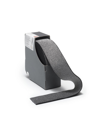 Elastisch Schwarz und Silber 50 mm