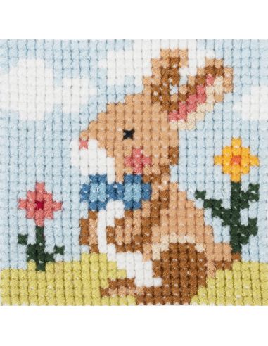 Zählmuster-Kreuzstichset - Hase