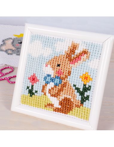 Zählmuster-Kreuzstichset - Hase