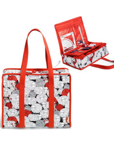 Mehrzweck-Tasche mit mehreren Fächern L Cool Wool