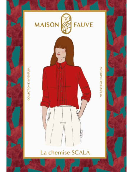 Blusenmuster Scala - Maison Fauve