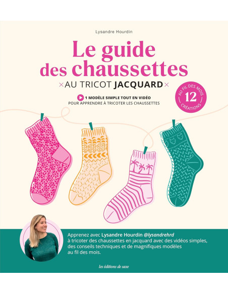 Buch der Leitfaden für Jacquard-Stricksocken