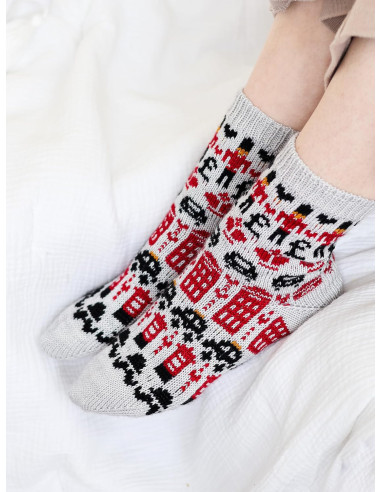 Buch der Leitfaden für Jacquard-Stricksocken