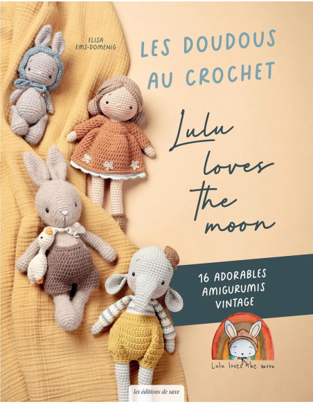 Häkelanleitungen für Kuscheltiere - Lulu liebt den Mond