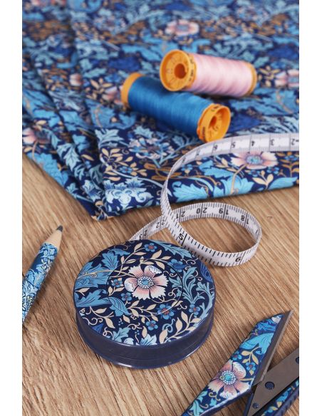 Rollmaßband 150 cm - Kollektion blaue Blumen